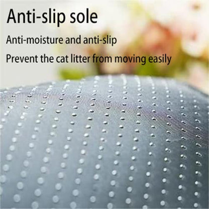 MiawP Cat Cave Bed – 2-in-1 Cat House with Hanging Toy for Cats & Small Dogs (Grey)