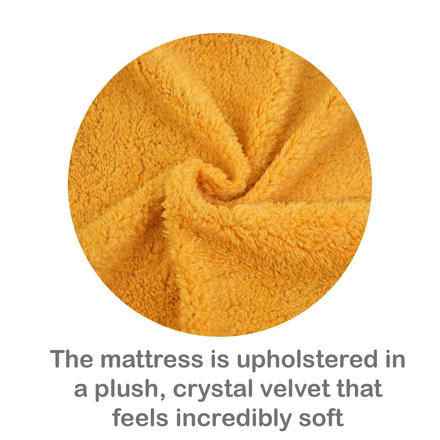 MiawP 2-in-1 Convertible Cat Bed – Water-Resistant Plush Pet Bed with Non-Slip Base (Grey, Small)